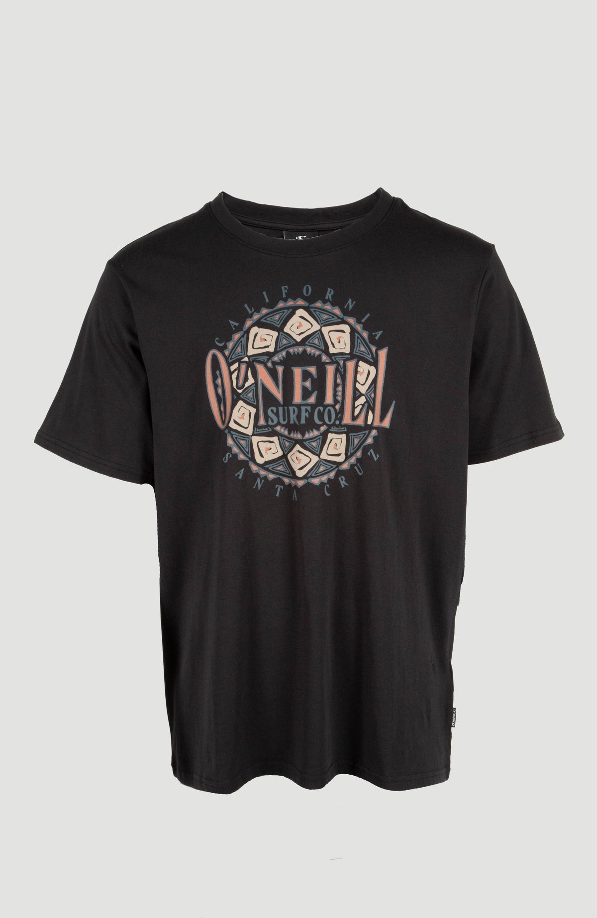 Ikat Graphic T-Shirt Men - Black Out