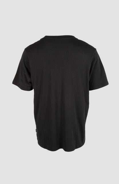 Ikat Graphic T-Shirt Men - Black Out