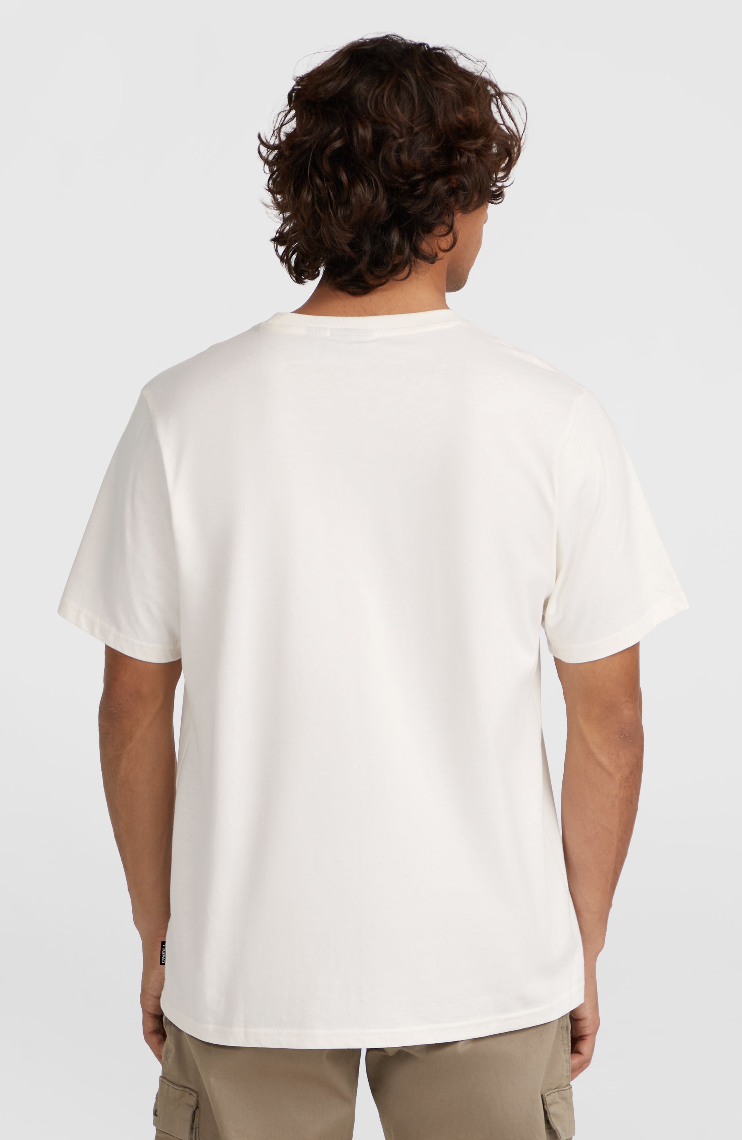 Ikat Graphic T-Shirt Men - Snow White