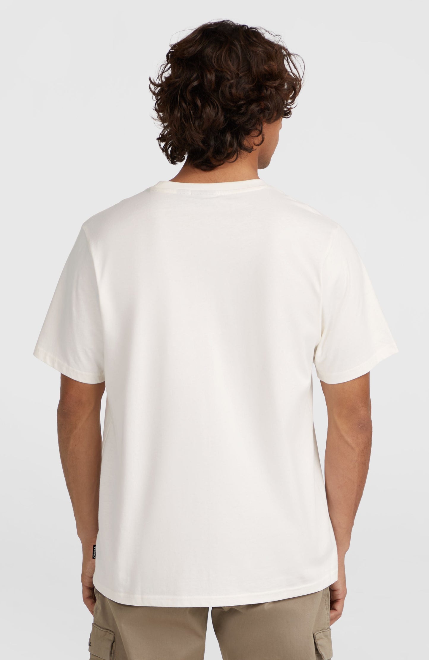 Ikat Graphic T-Shirt Men - Snow White