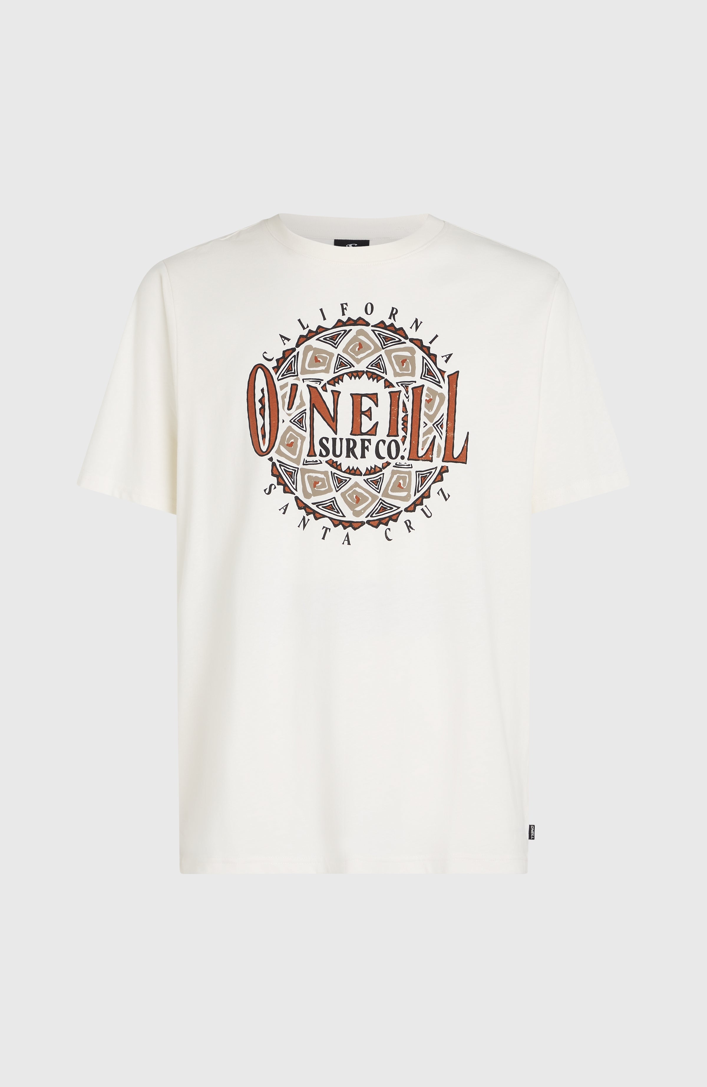 Ikat Graphic T-Shirt Men - Snow White