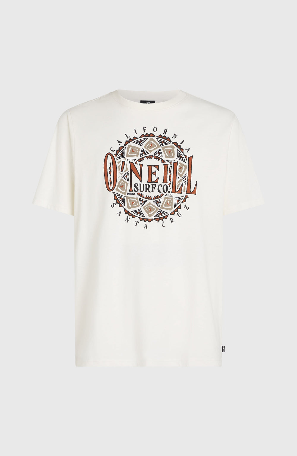 Ikat Graphic T-Shirt Men - Snow White