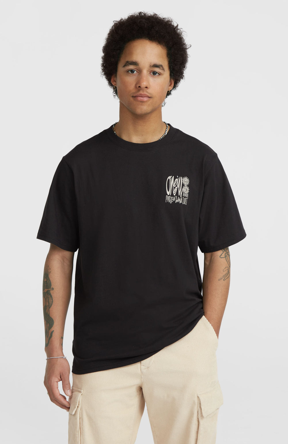Surf Heroes Graphic T-Shirt Men - Black Out