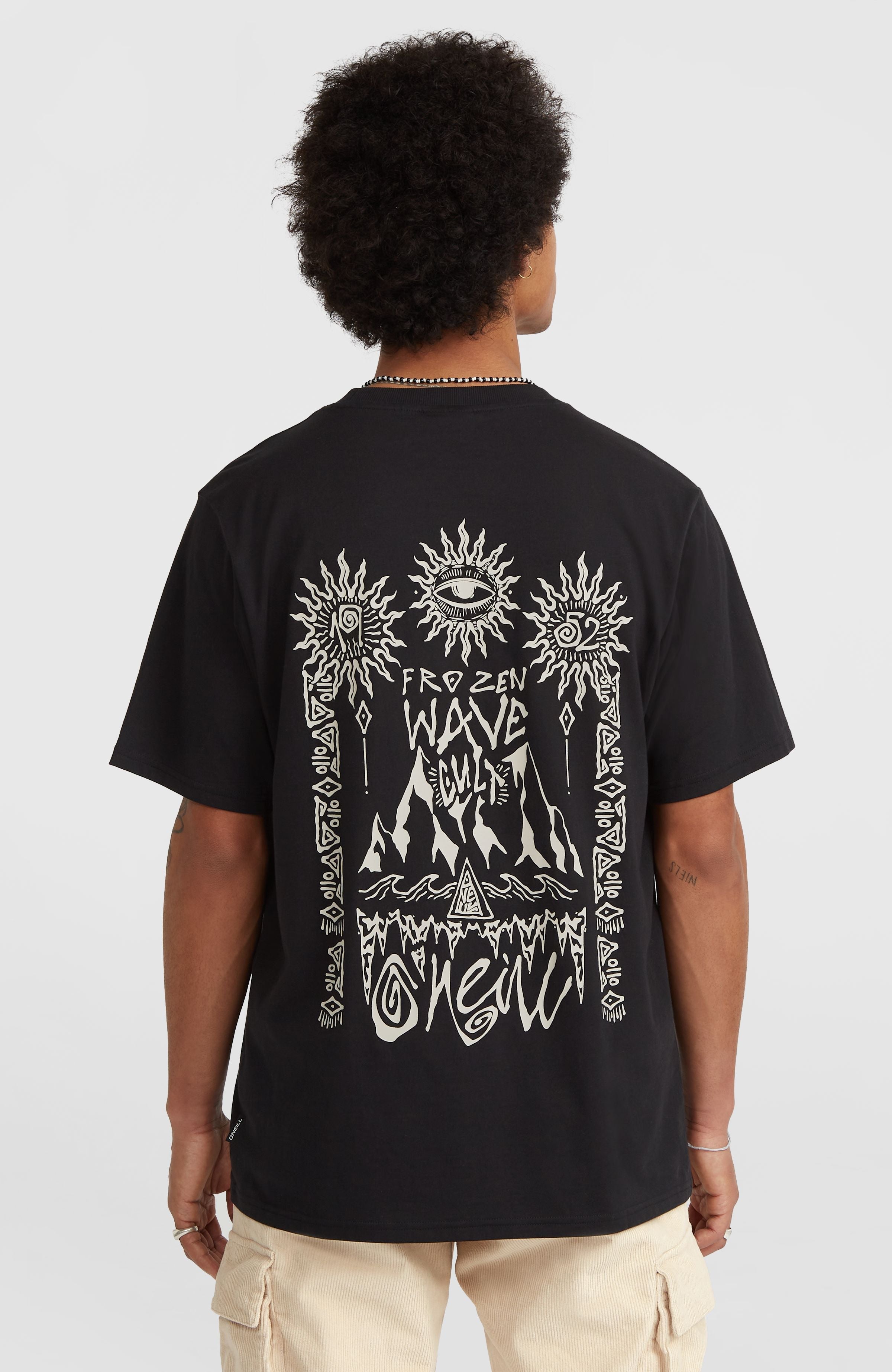 Surf Heroes Graphic T-Shirt Men - Black Out