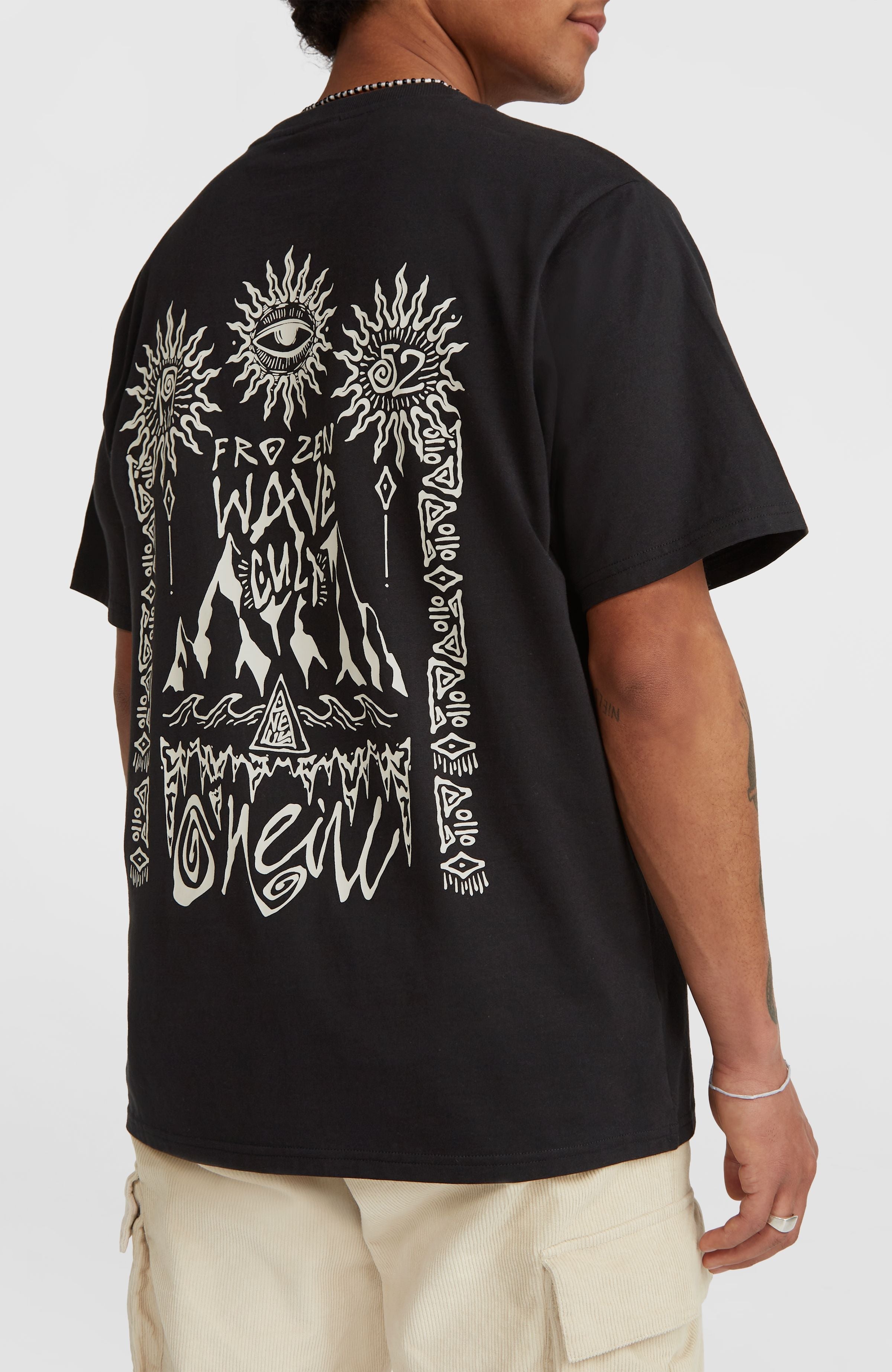 Surf Heroes Graphic T-Shirt Men - Black Out