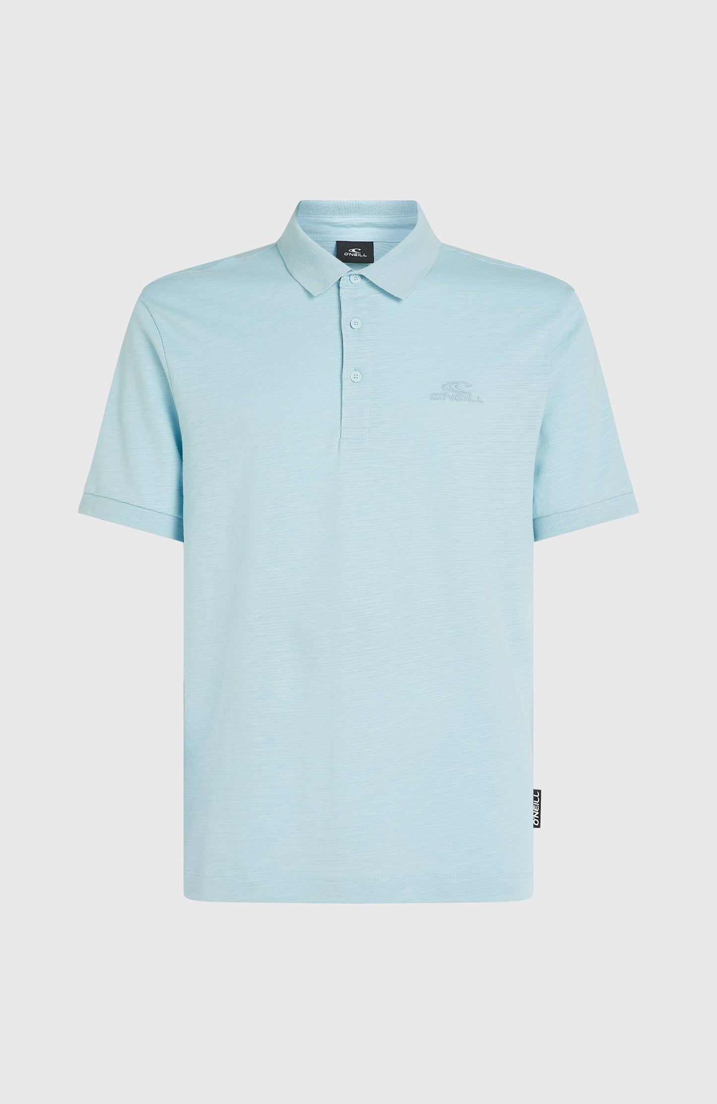Slub Small Logo Polo Men - Morning Glory