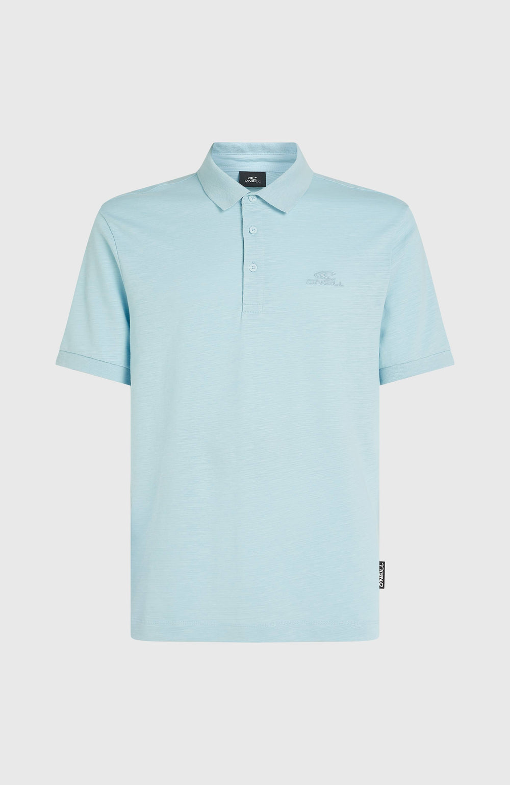 Slub Small Logo Polo Men - Morning Glory
