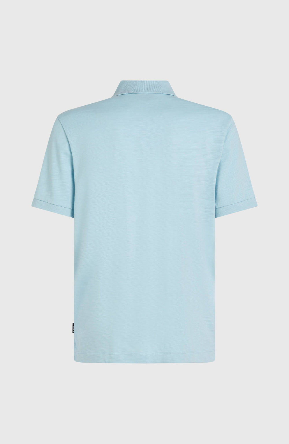 Slub Small Logo Polo Men - Morning Glory