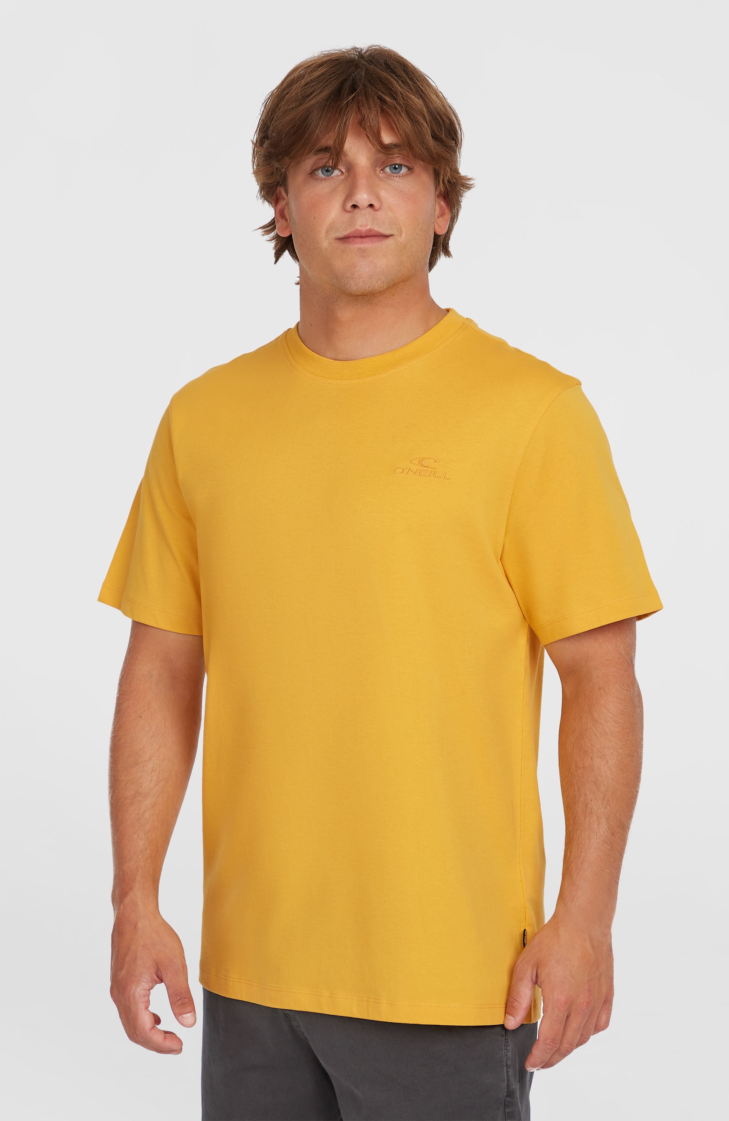 Small Logo T-Shirt Men - Golden Haze