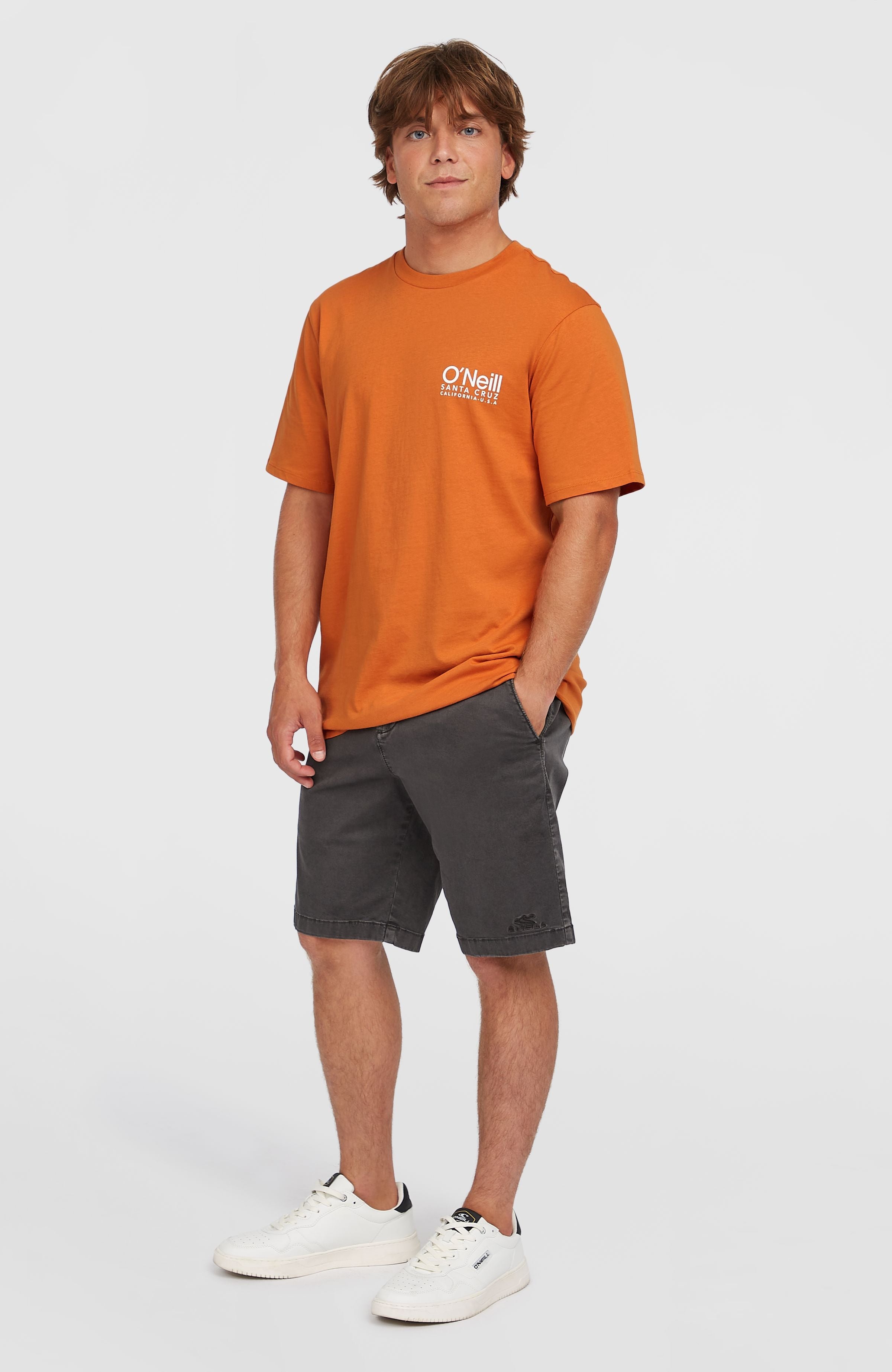 Original Cali Logo T-Shirt Men - Cinnamon Stick
