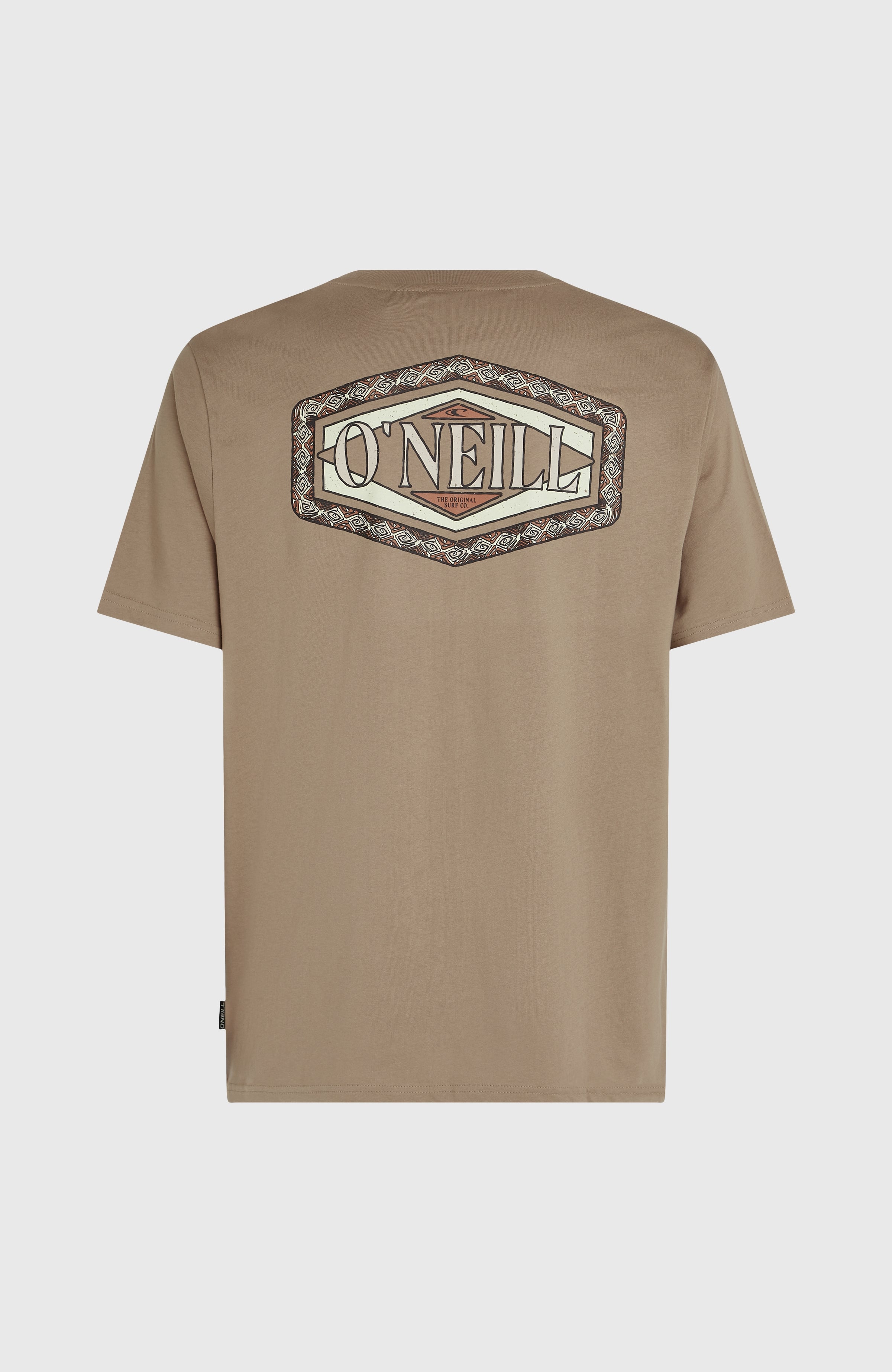 Back Print T-Shirt Men - Concrete