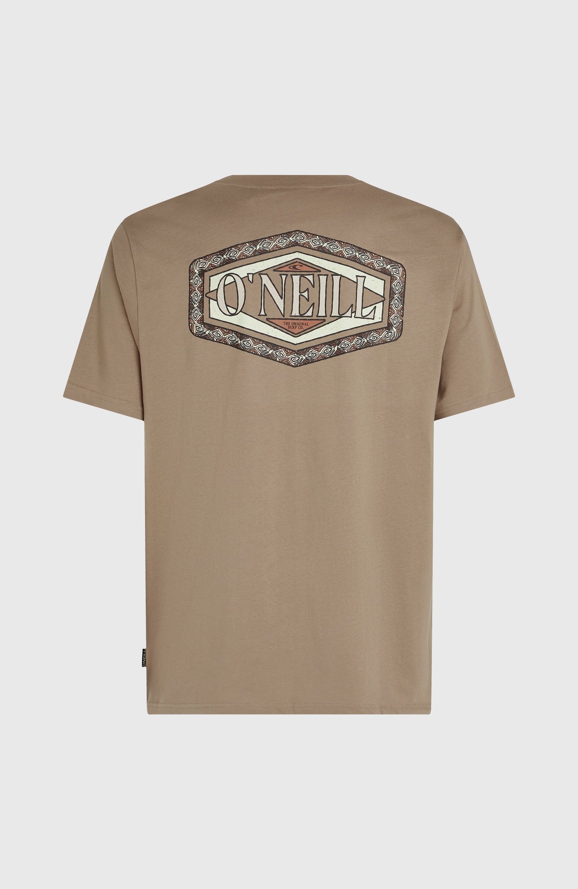 Back Print T-Shirt Men - Concrete