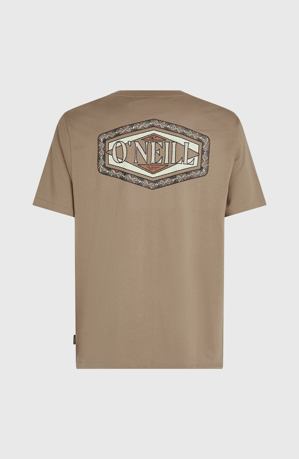 Back Print T-Shirt Men - Concrete