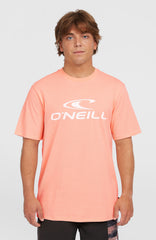 Logo T-Shirt Men - Coral Pop