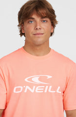 Logo T-Shirt Men - Coral Pop