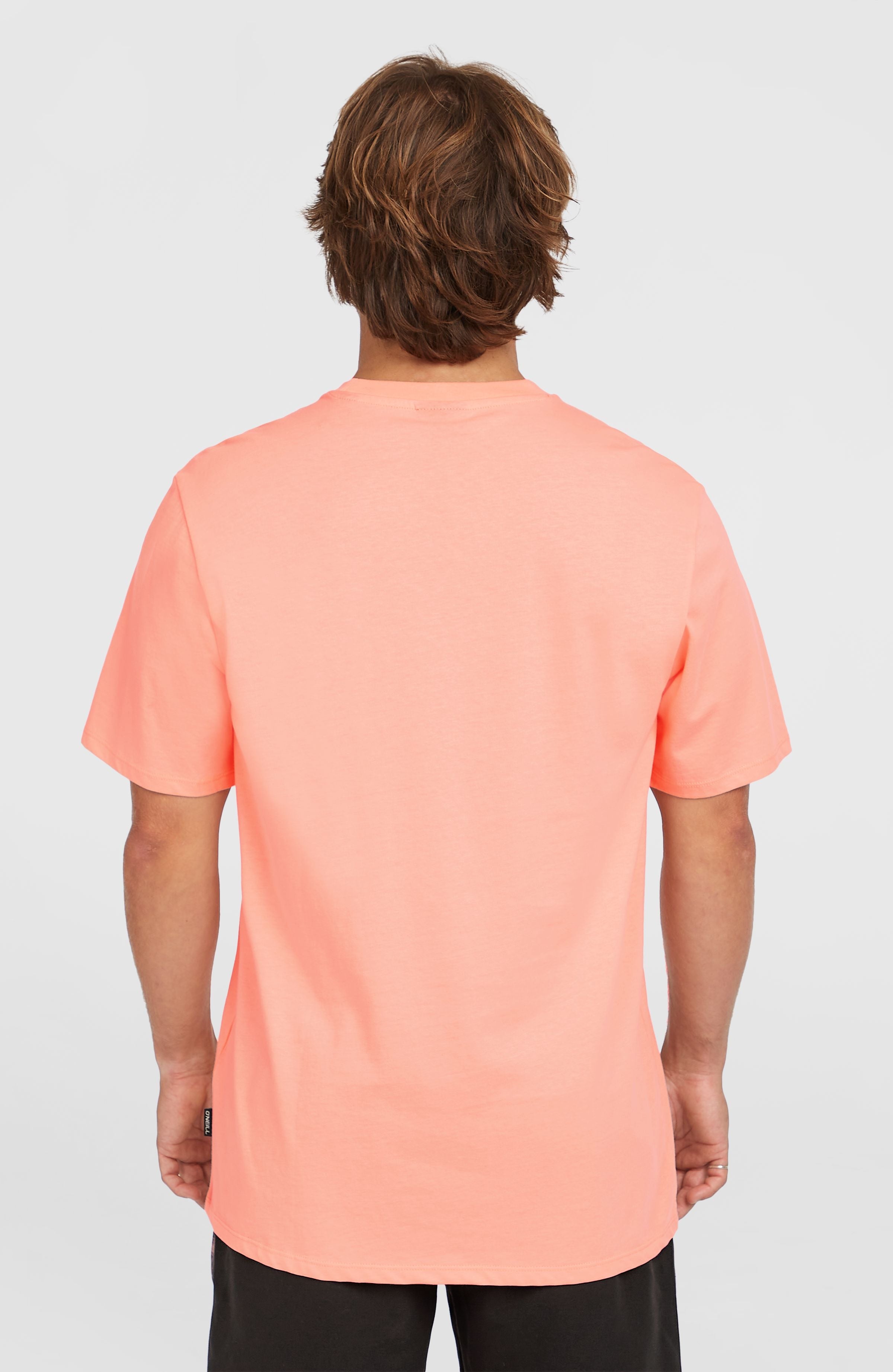 Logo T-Shirt Men - Coral Pop