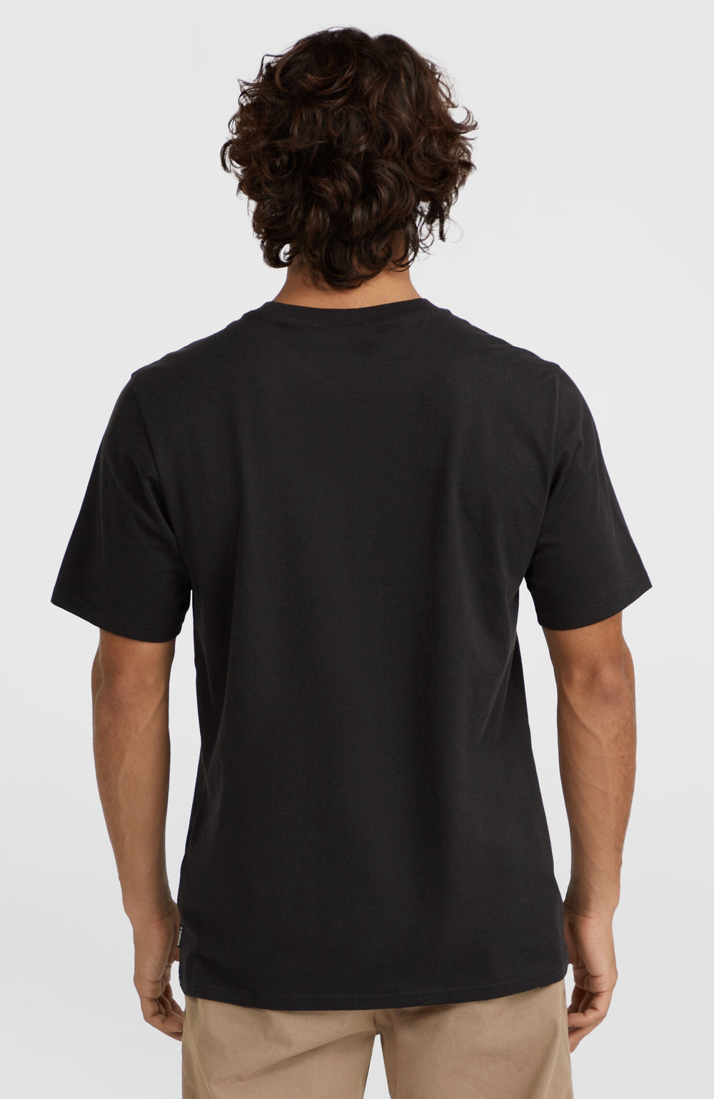 Small Chest Print T-Shirt Men - Black Out