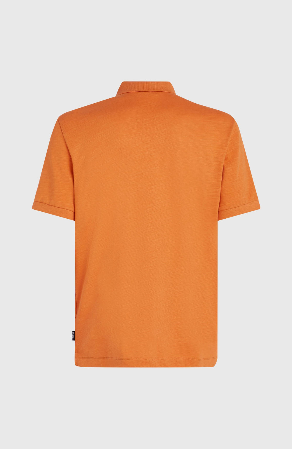 Slub Small Logo Polo Men - Cinnamon Stick