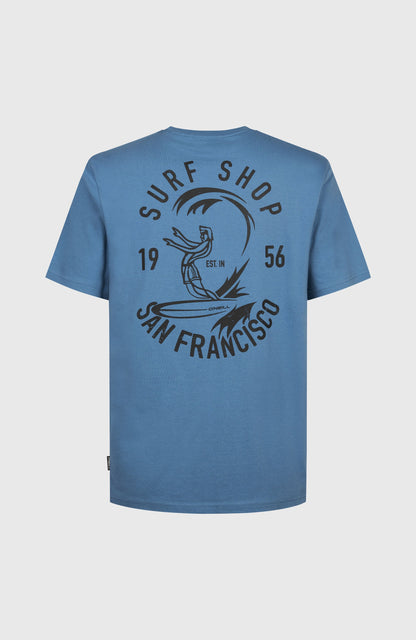 O'Riginals Surf Shop T-Shirt Men - Copen Blue