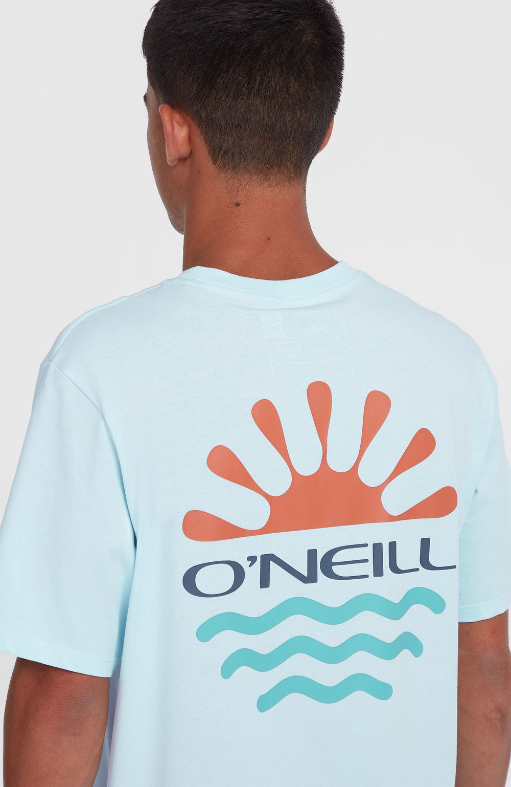 Sun T-Shirt Men - Sky Blue Heather