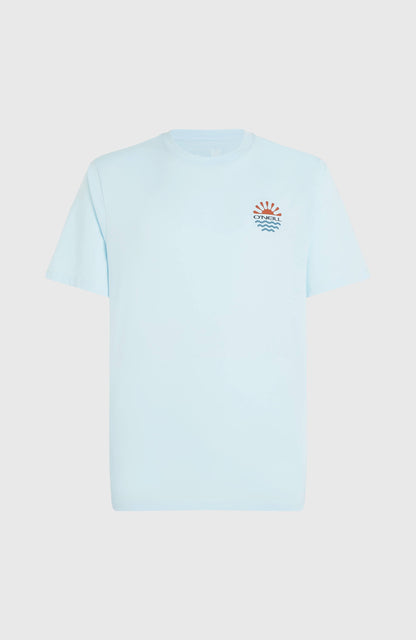 Sun T-Shirt Men - Sky Blue Heather
