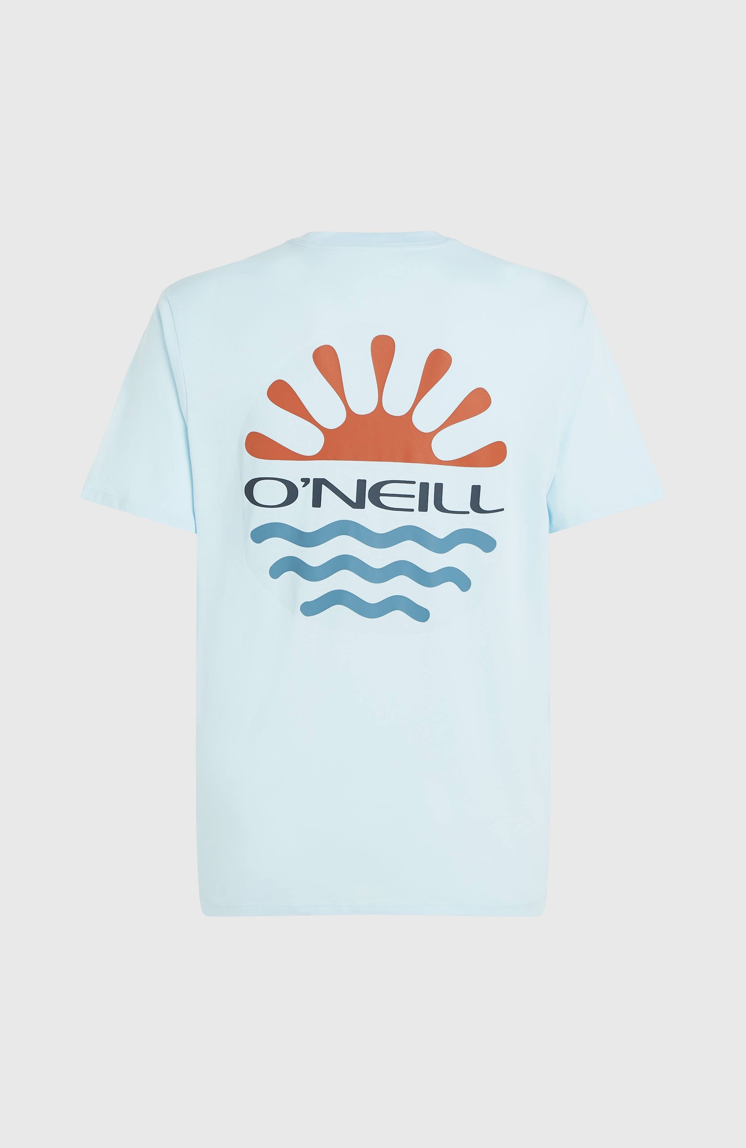 Sun T-Shirt Men - Sky Blue Heather