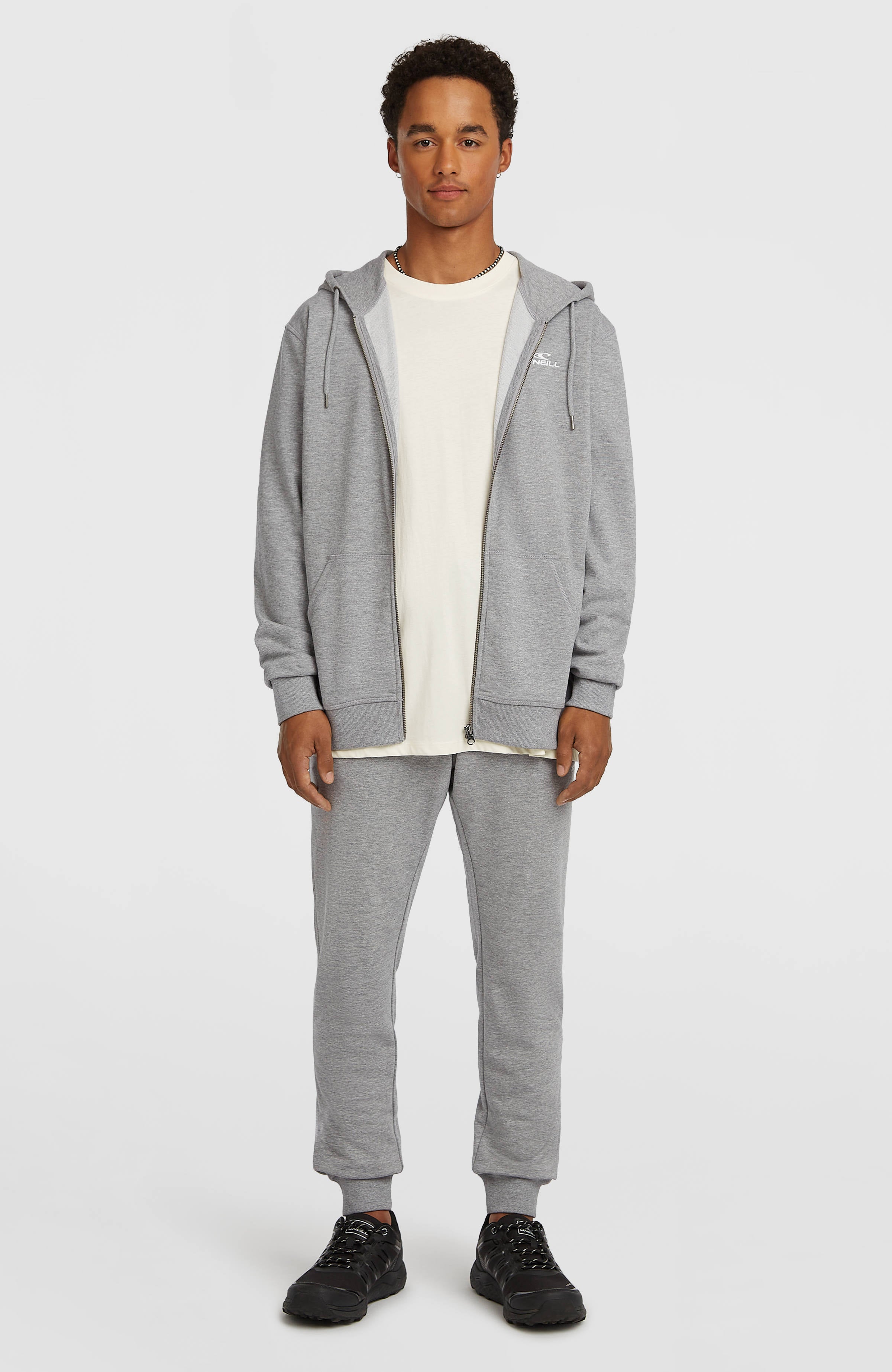 Small Logo Sweatpants Men - Silver Melee