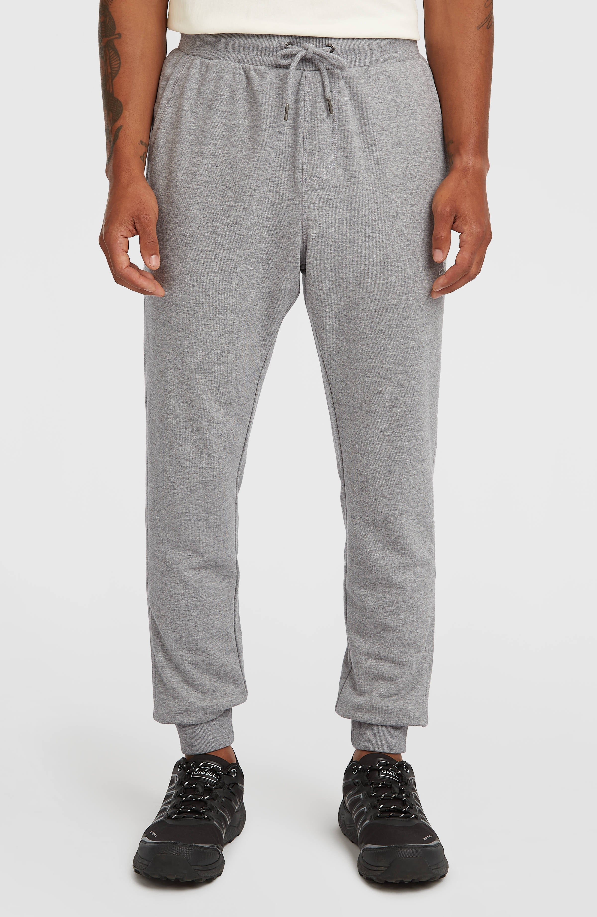 Small Logo Sweatpants Men - Silver Melee