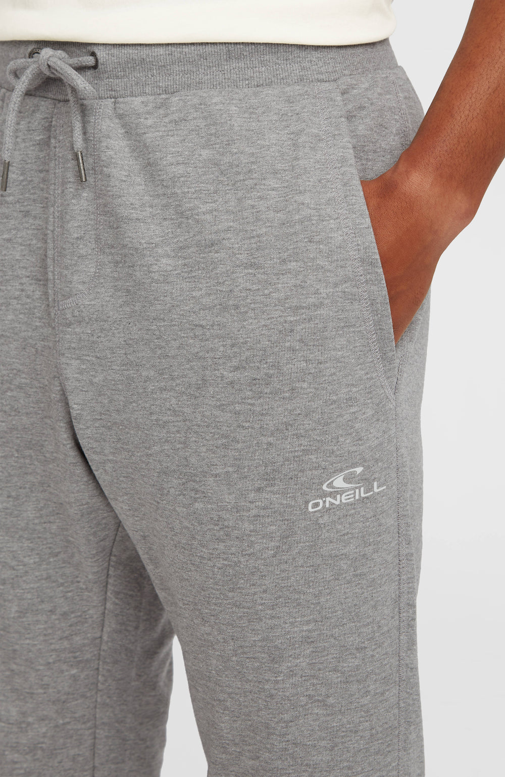 Small Logo Sweatpants Men - Silver Melee