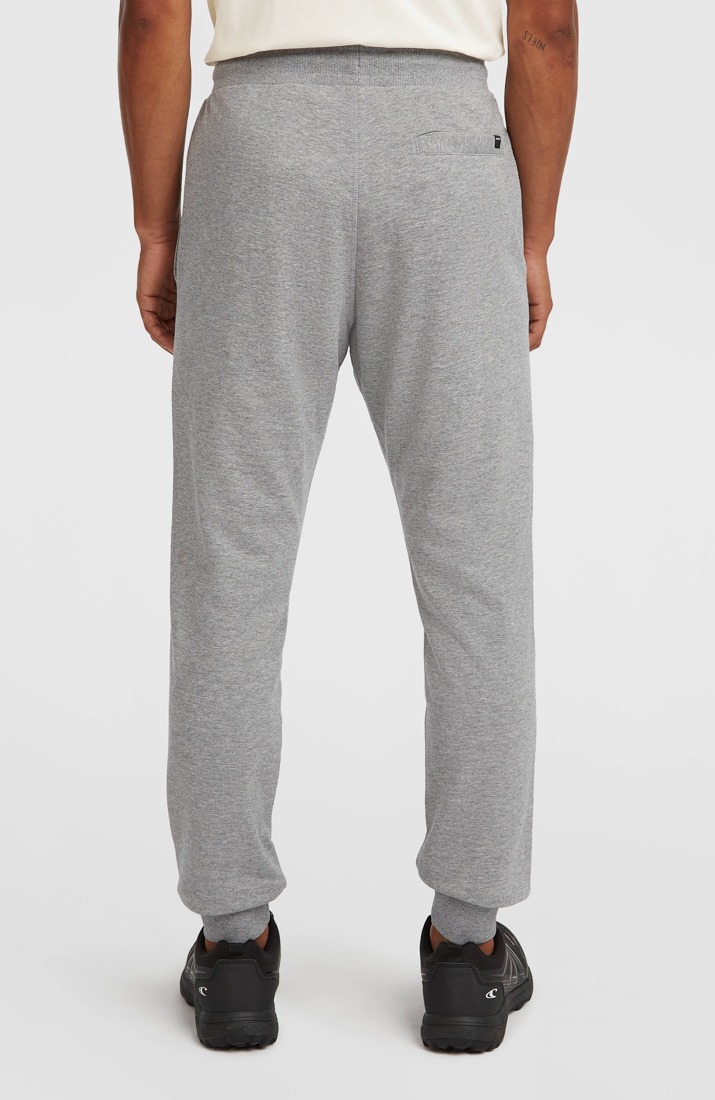 Small Logo Sweatpants Men - Silver Melee