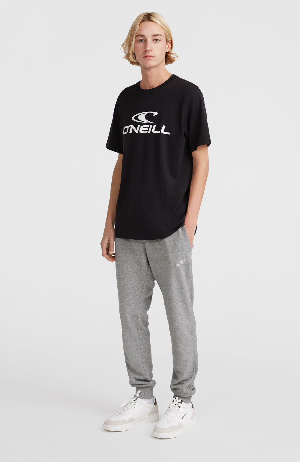 O'Neill Small Logo Sweatpants Men - Silver Melee