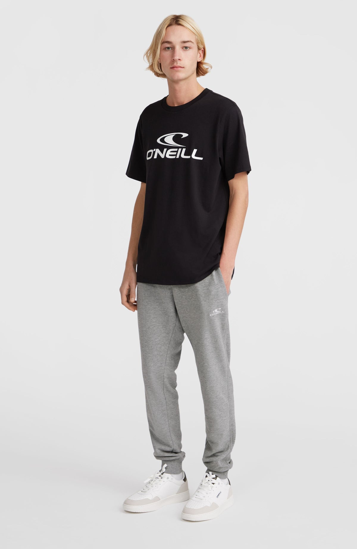 O'Neill Small Logo Sweatpants Men - Silver Melee