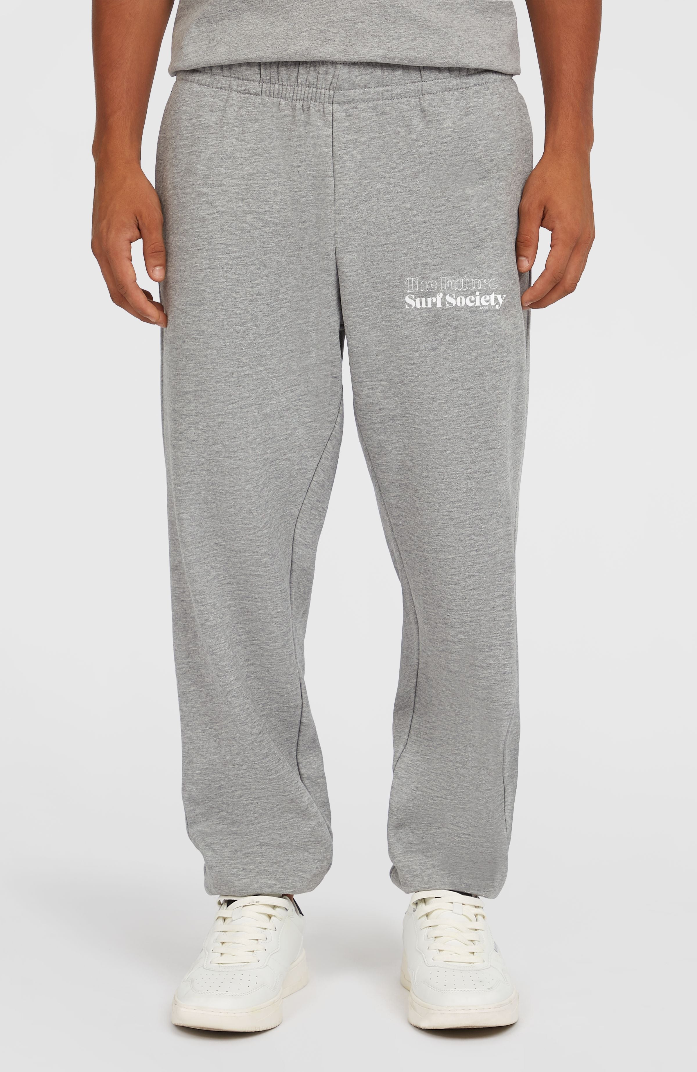 Future Surf Society Sweatpants Men - Silver Melee