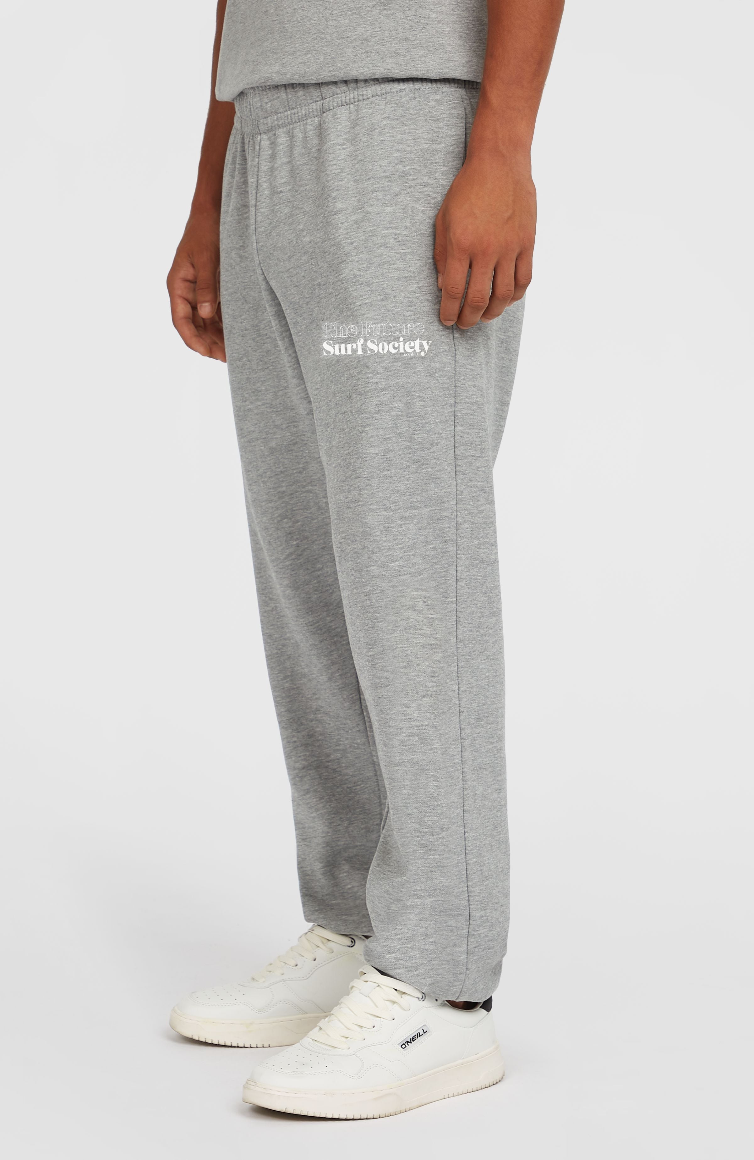 Future Surf Society Sweatpants Men - Silver Melee