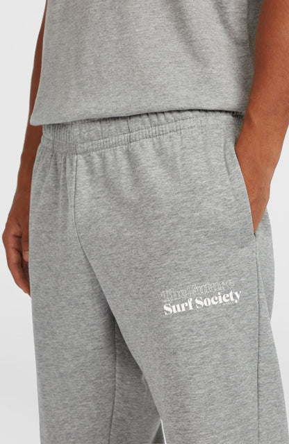 Future Surf Society Sweatpants Men - Silver Melee