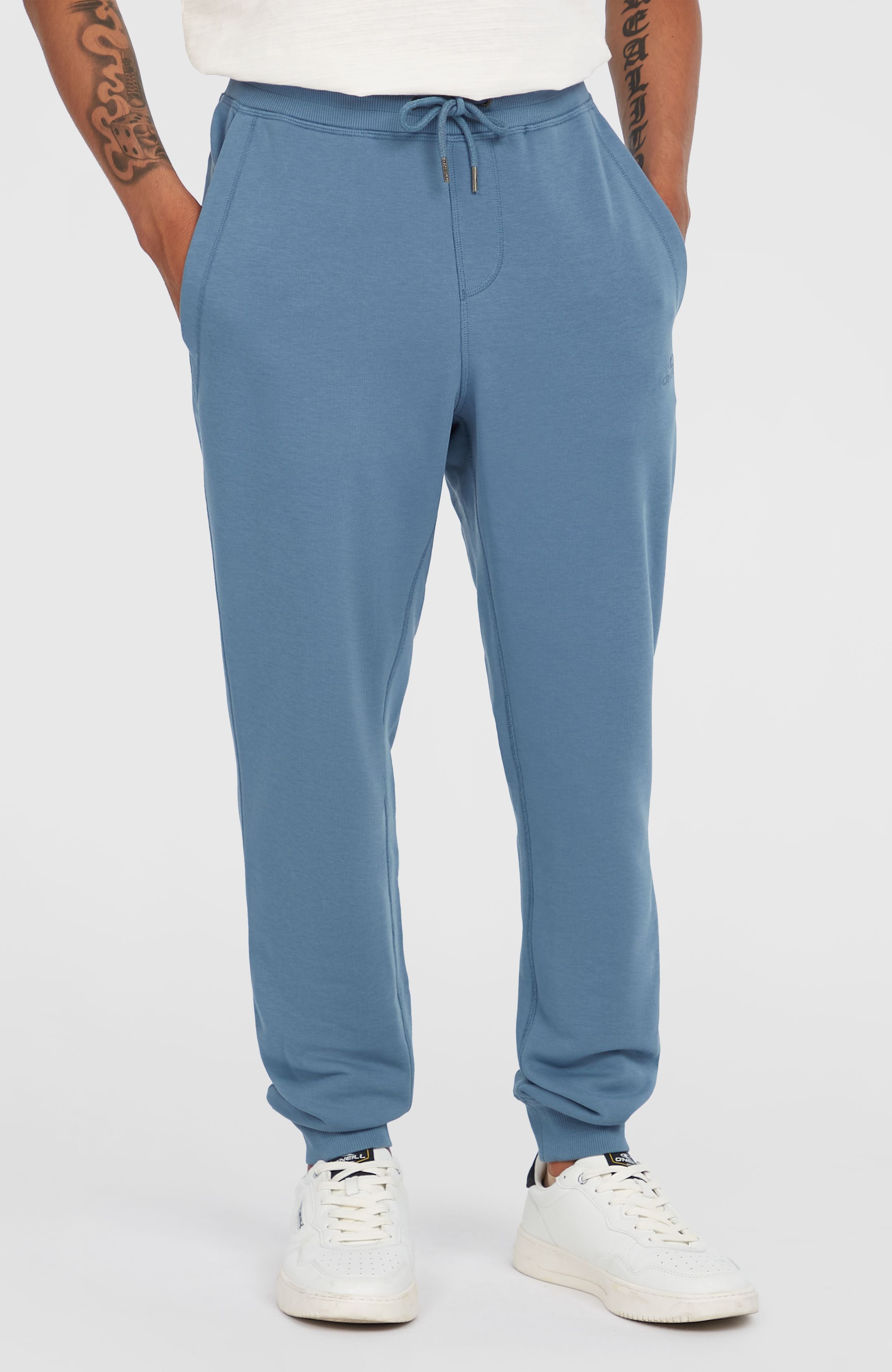 Small Logo Sweatpants Men - Copen Blue
