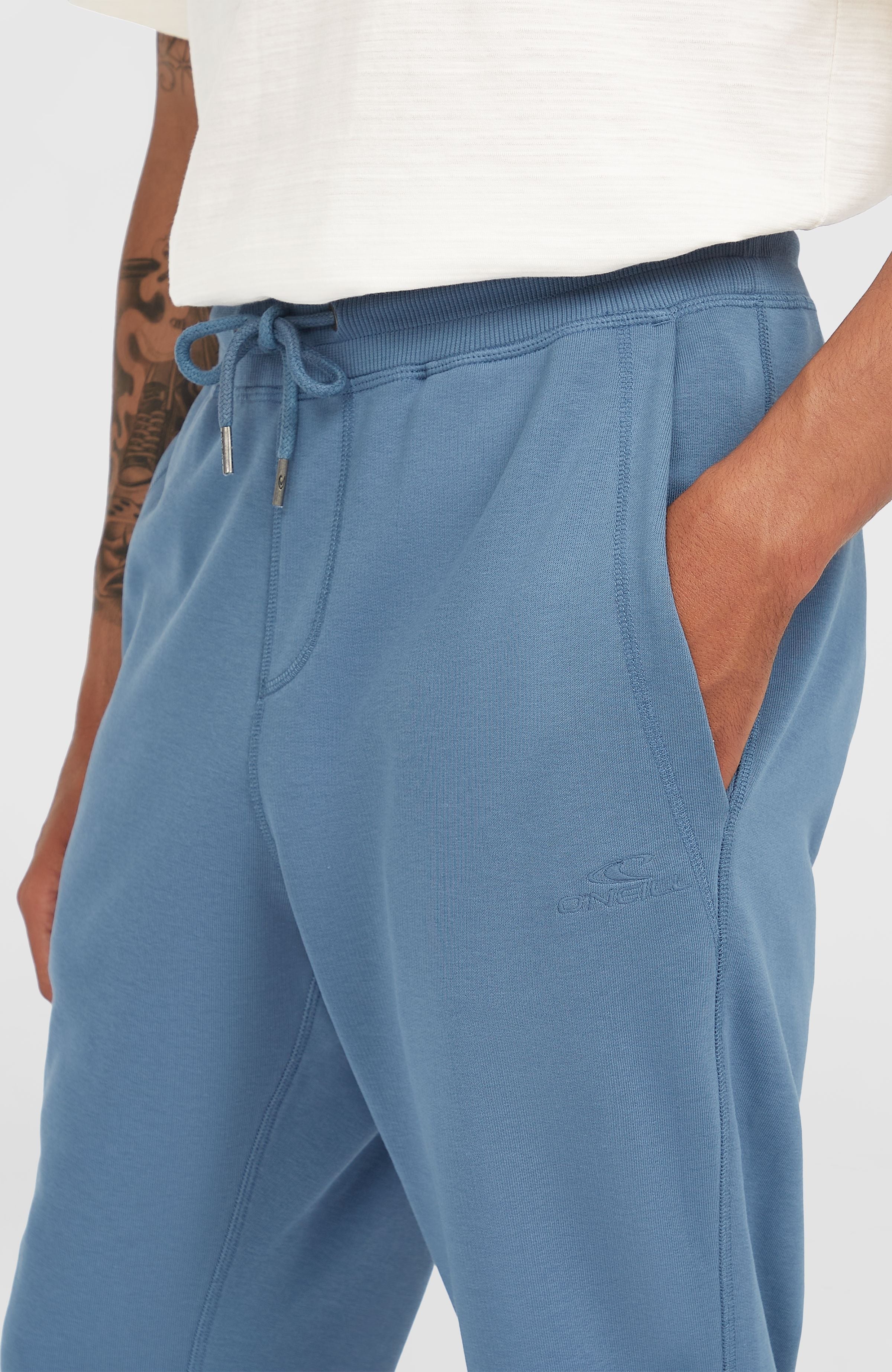 Small Logo Sweatpants Men - Copen Blue