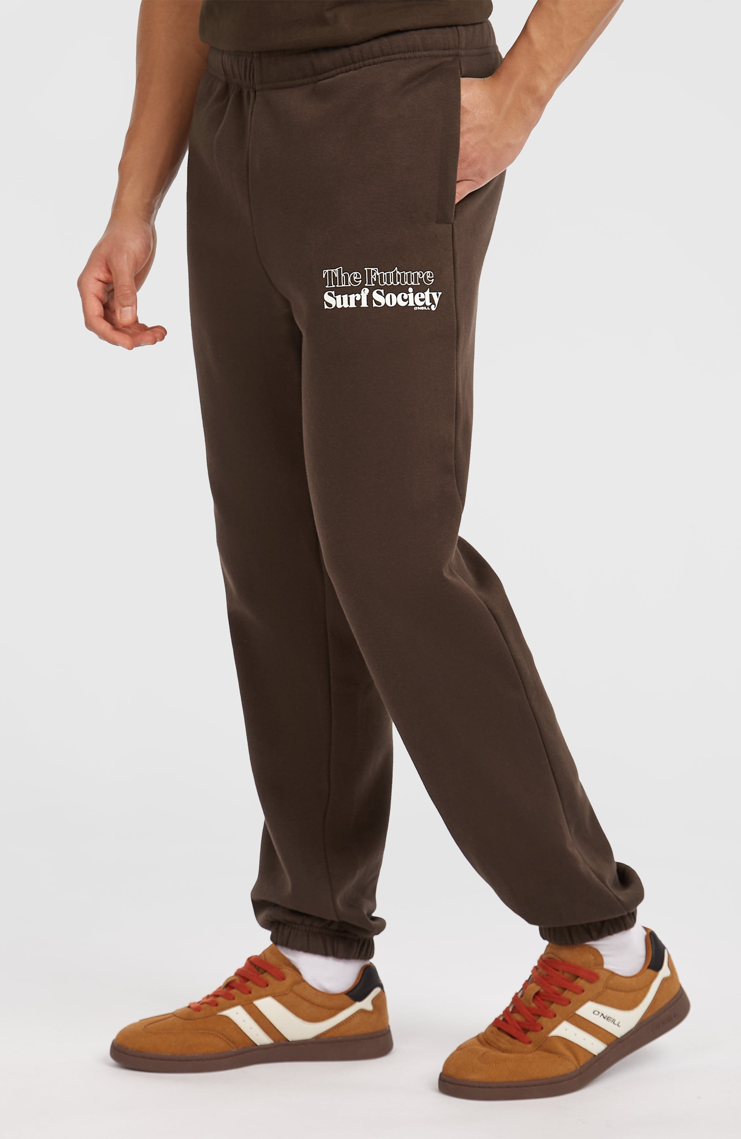 Future Surf Society Sweatpants Men - Coffee Bean