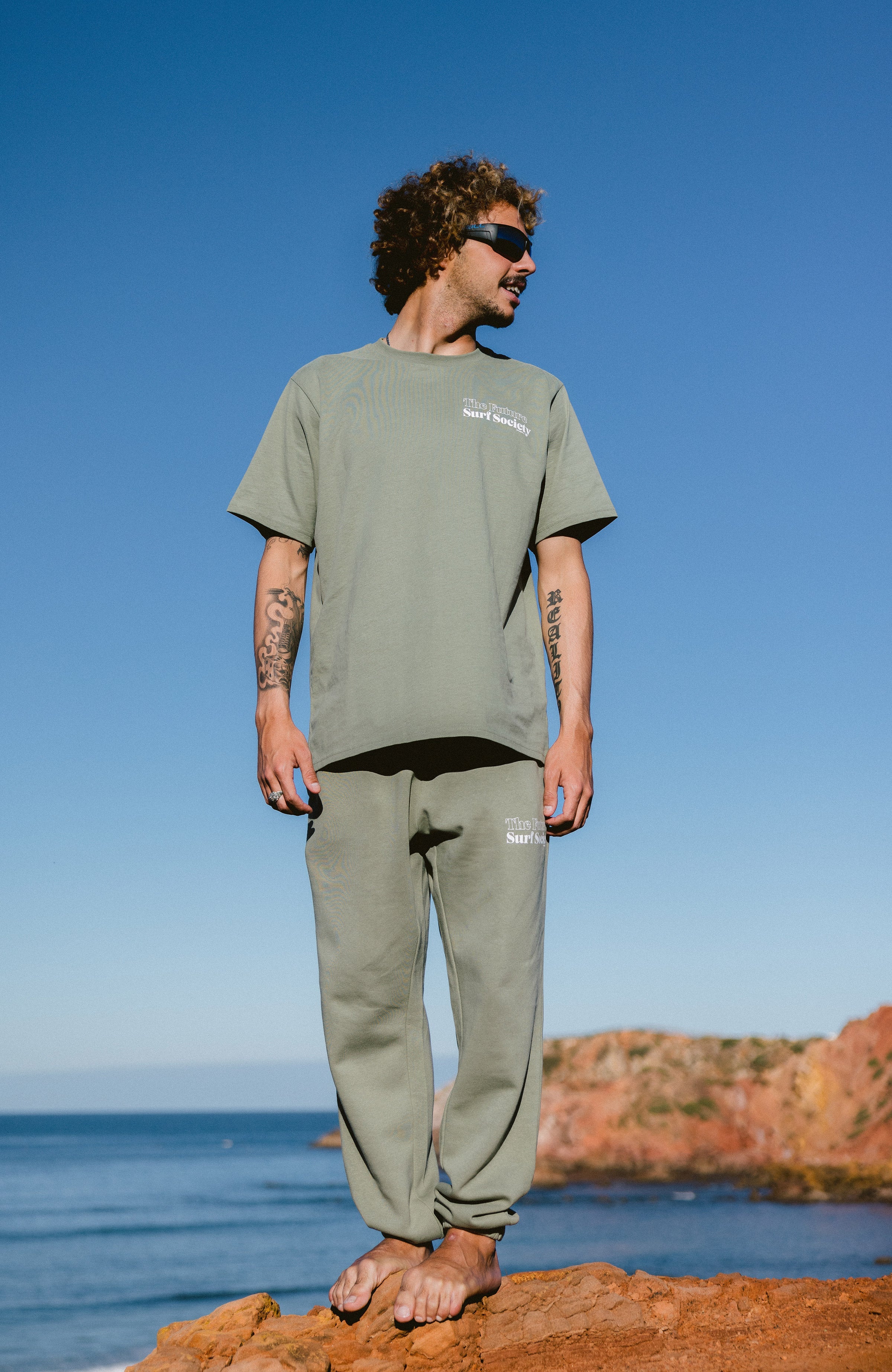 Future Surf Society Sweatpants Men - Avery Fern