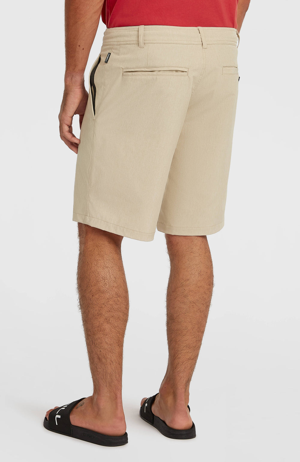 Hybrid 19" Melange Shorts Men - Cocoa Sand