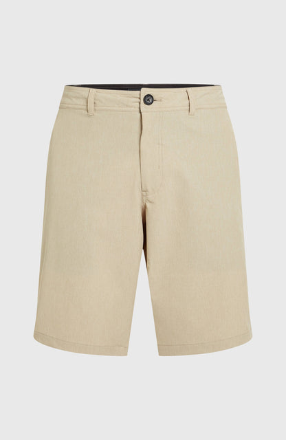 Hybrid 19" Melange Shorts Men - Cocoa Sand