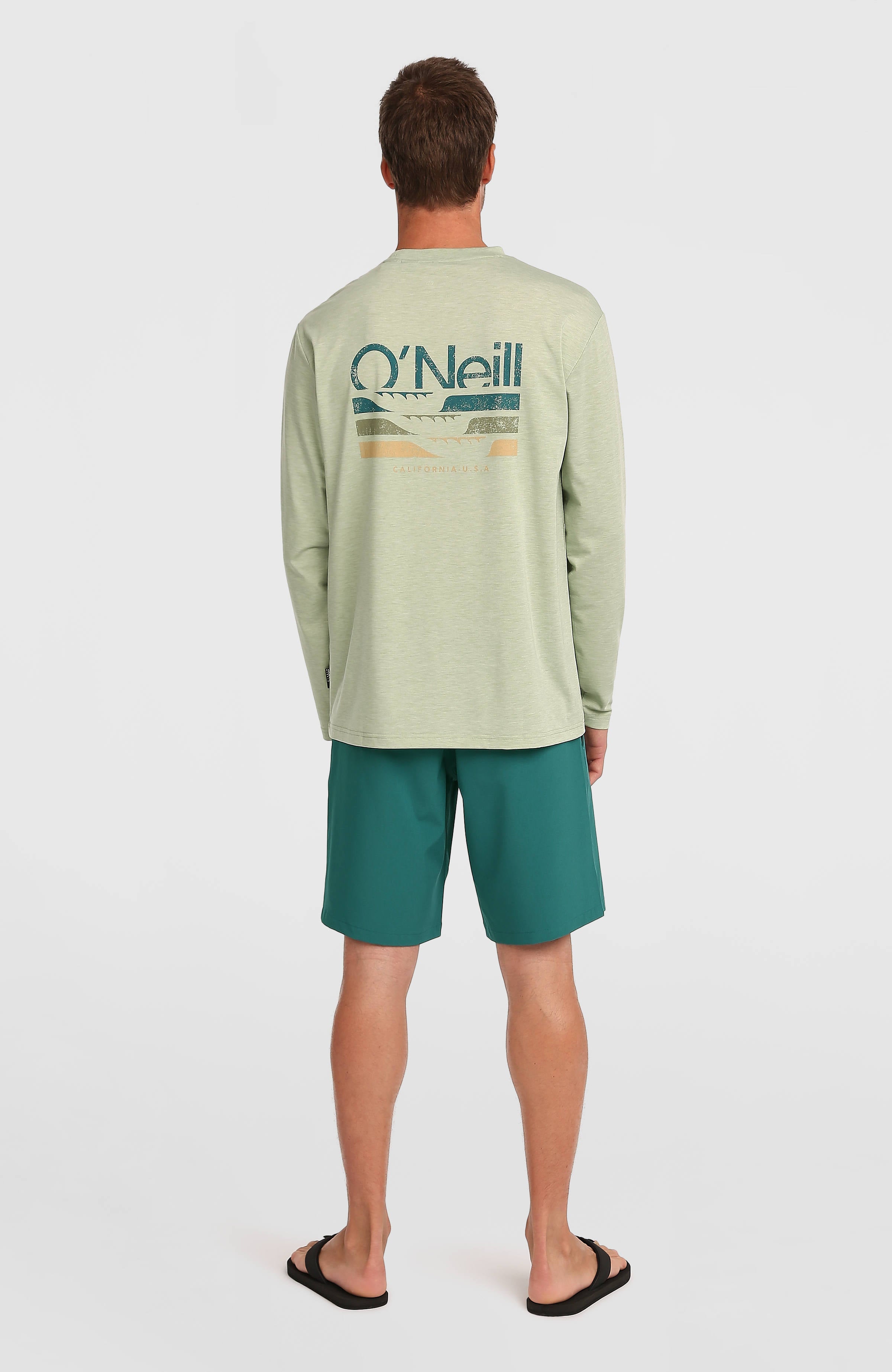 Hybrid 19" Shorts Men - Botanical Heat