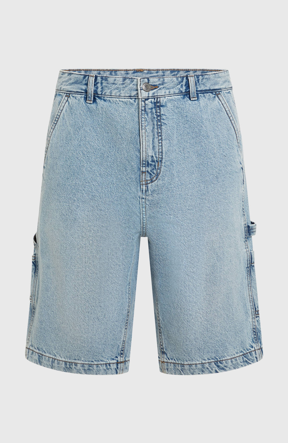 Essentials Denim Shorts Men - Denim Blue