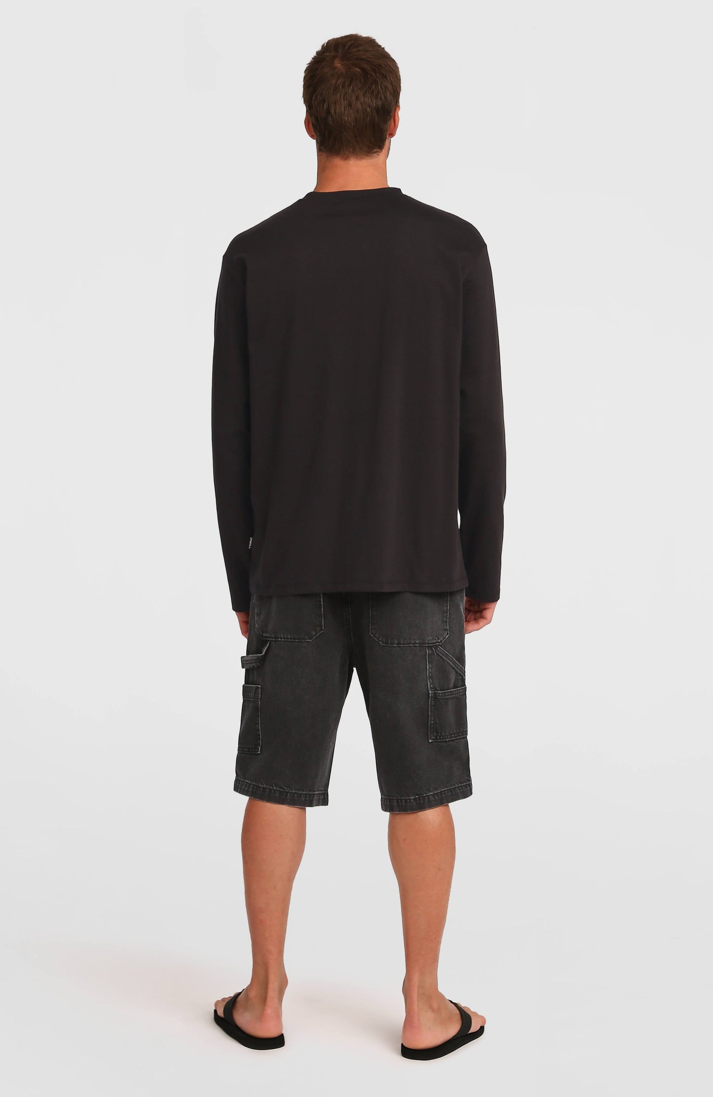 Essentials Denim Shorts Men - Black Out