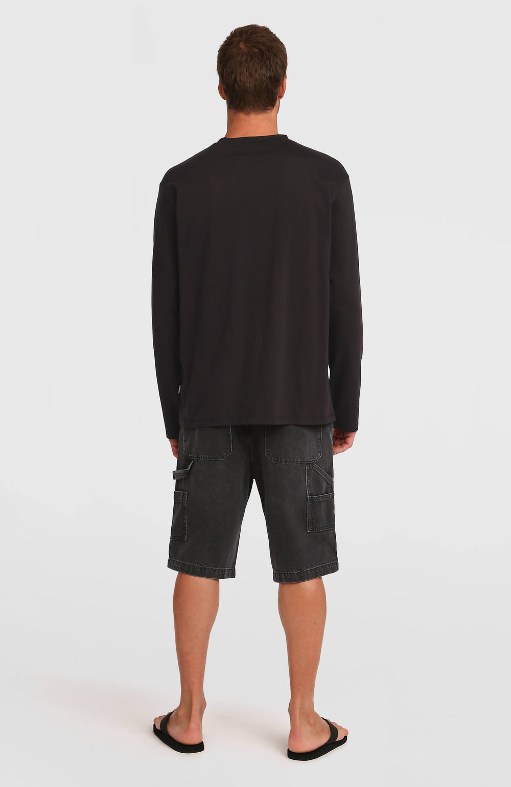 Essentials Denim Shorts Men - Black Out