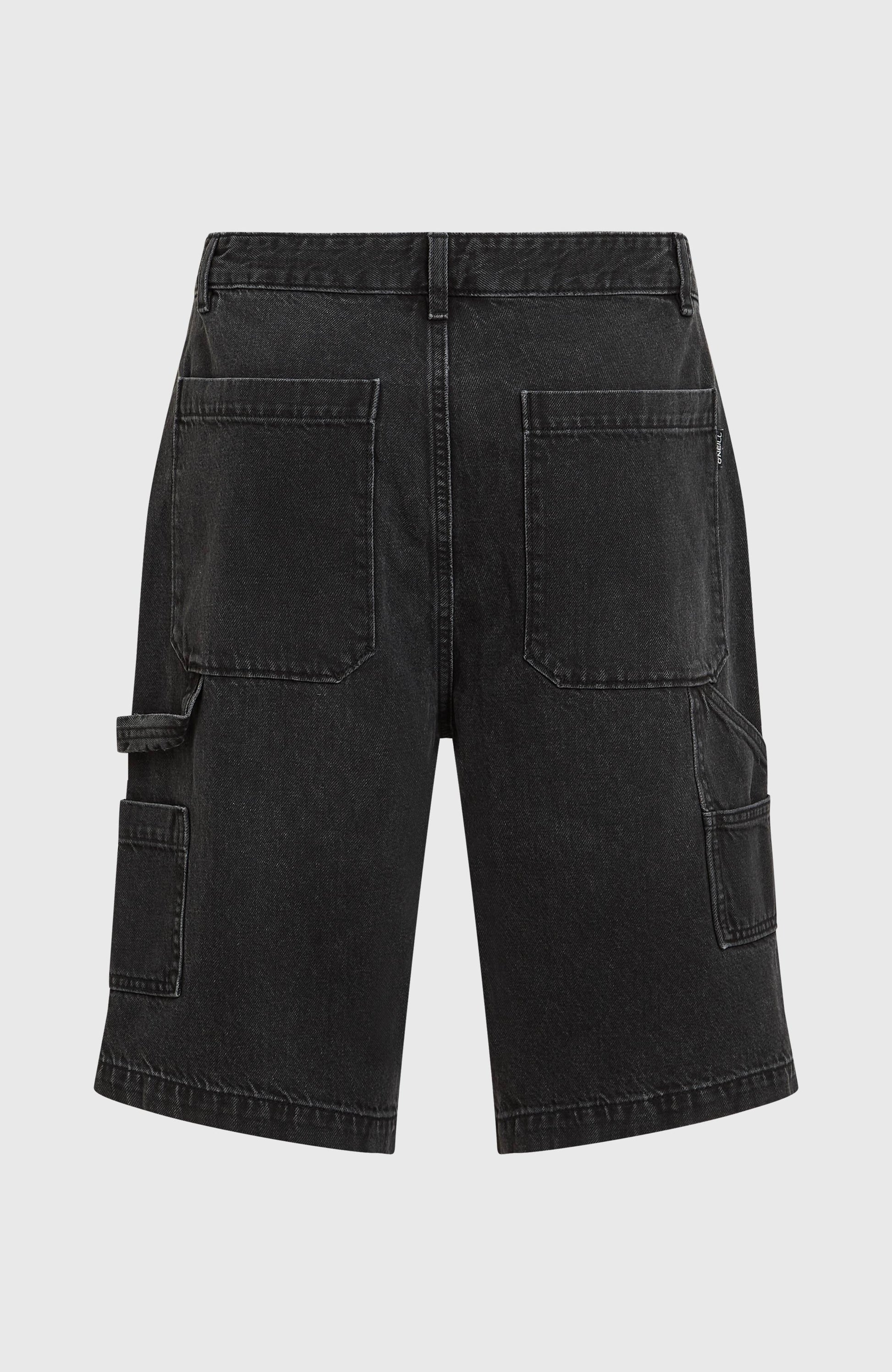 Essentials Denim Shorts Men - Black Out