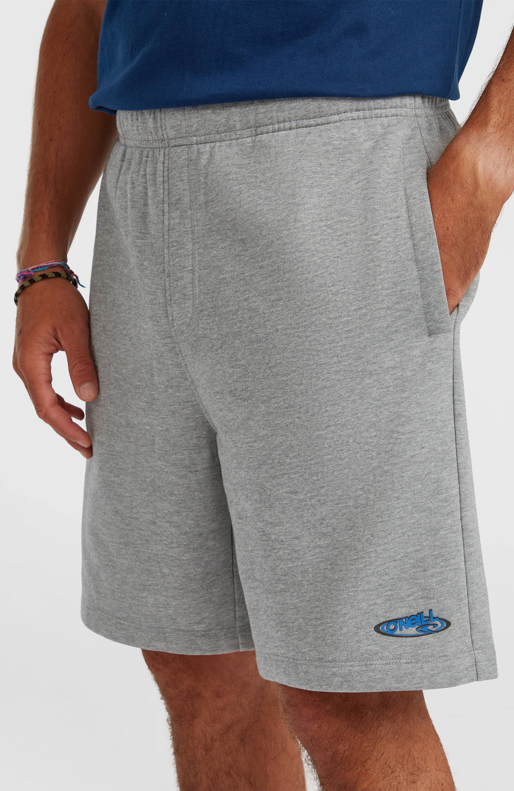 Essentials 90s Sweatshorts Men - Silver Melee
