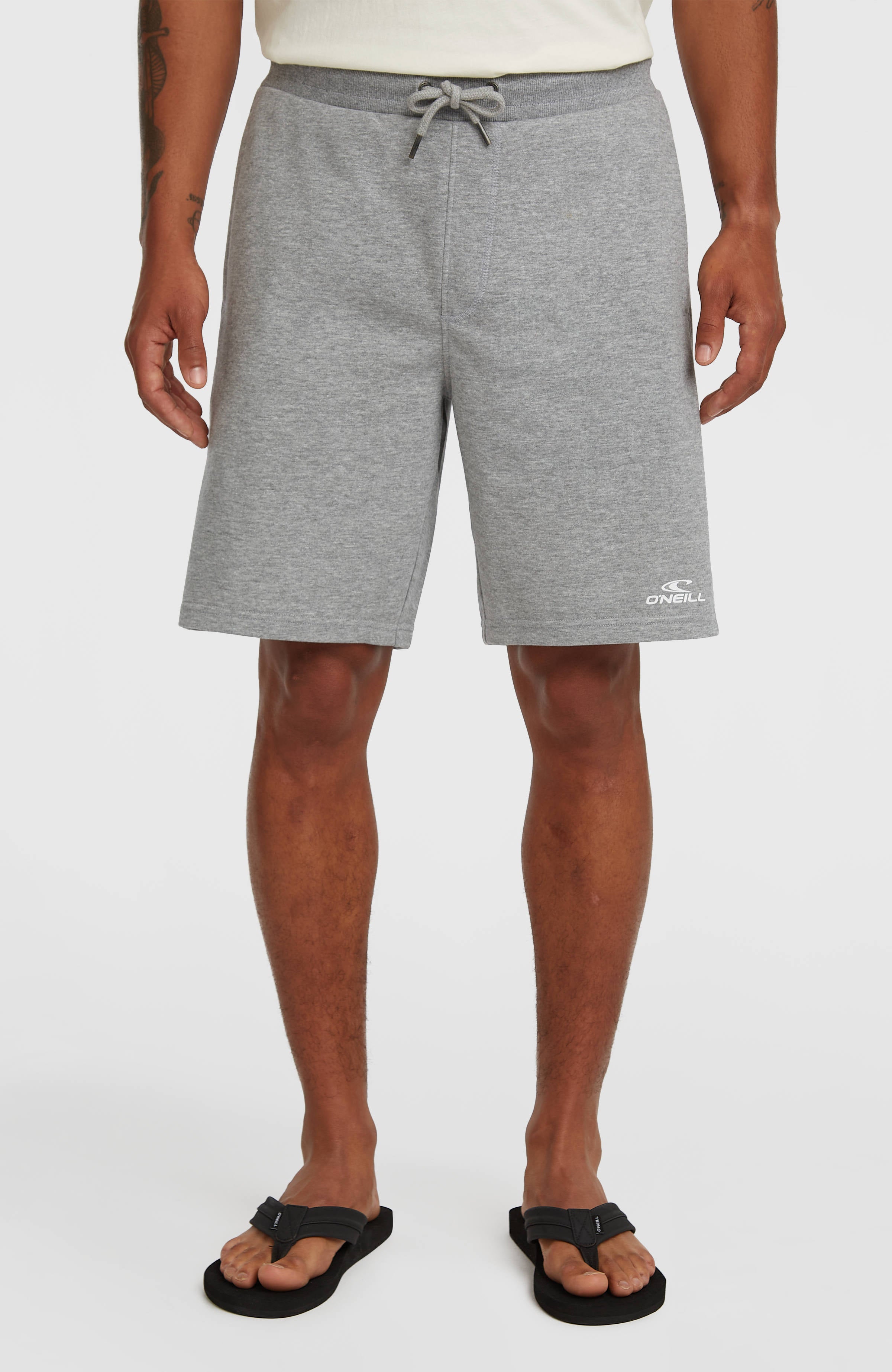 O'Neill Small Logo Sweatshorts Men - Silver Melee
