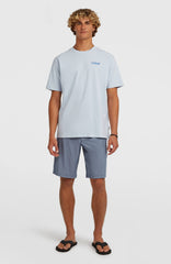 Hybrid 19" Melange Shorts Men - English Evening