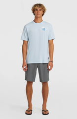 Hybrid 19" Melange Shorts Men - Black Out